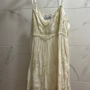Urban Outfitters jamie embroidered babydoll dress